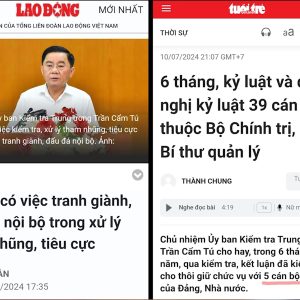 „Thế lực thù địch, phản động đã xuyên tạc, bôi nhọ” công cuộc chống tham nhũng