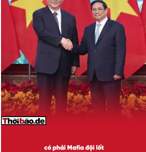 PHẠM MINH CHÍNH “LÓT Ổ ĐÓN PHƯỢNG HOÀNG”: SẼ LÀ MAFIA TRUNG QUỐC ĐỘI LỐT?