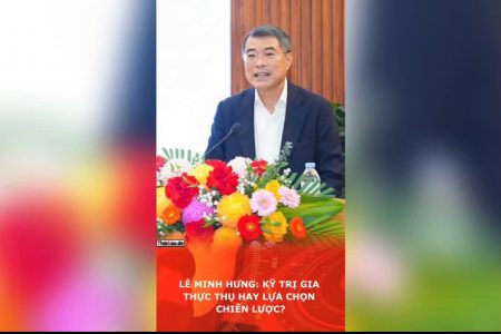 Lê Minh Hưng: kỹ trị gia thực thụ hay lựa chọn chiến lược?