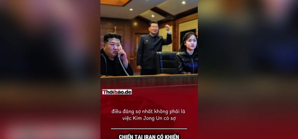CHIẾN TẠI IRAN CÓ KHIẾN ÔNG KIM JONG-UN LO SỢ CHO TƯƠNG LAI CỦA TRIỀU TIÊN?