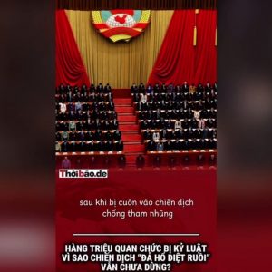 Hàng triệu quan chức bị kỷ luật, vì sao chiến dịch “đả hổ diệt ruồi” vẫn chưa dừng?