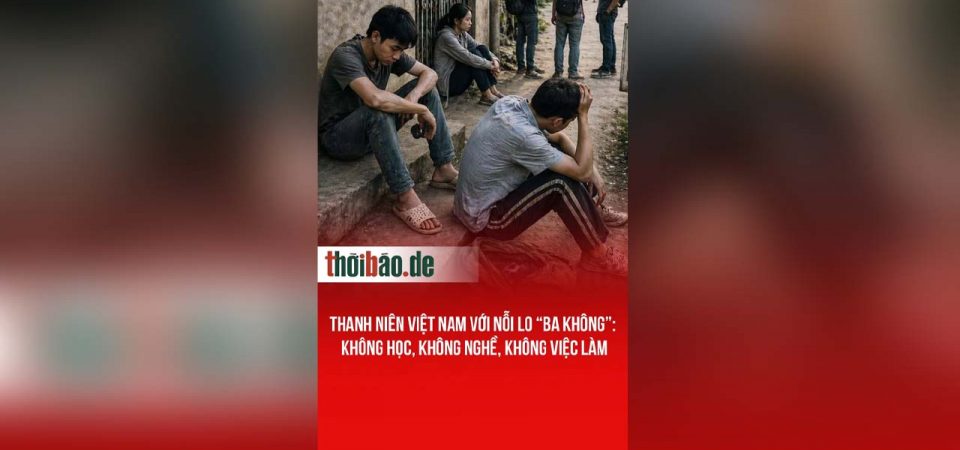 Thanh niên Việt Nam với nỗi lo “ba không”: Không học, không nghề, không việc làm