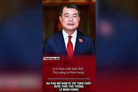 Ba phụ nữ nắm vị trí then chốt dưới thời Thủ tướng Lê Minh Hưng!