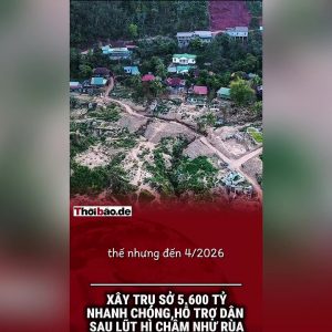 Xây Trụ Sở 5.600 Tỷ Nhanh Chóng, Hỗ Trợ Dân Sau Lũ Thì Chậm Như Rùa.