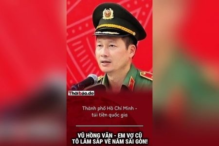 Vũ Hồng Văn – em vợ cũ Tô Lâm sắp về nắm Sài Gòn!