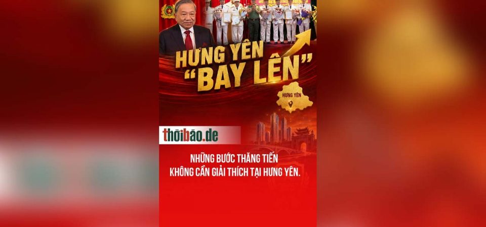 Những bước thăng tiến không cần giải thích tại Hưng Yên.