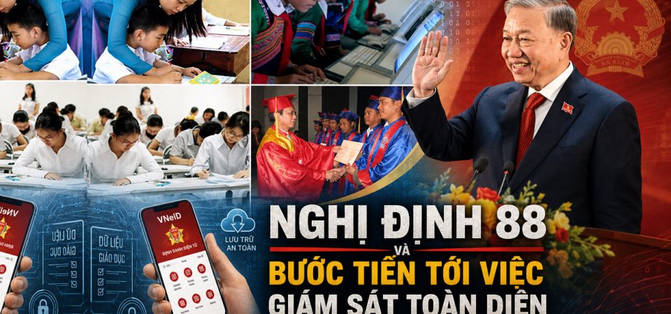 Nghị định 88 và bước tiến tới việc giám sát toàn diện đời sống công dân.