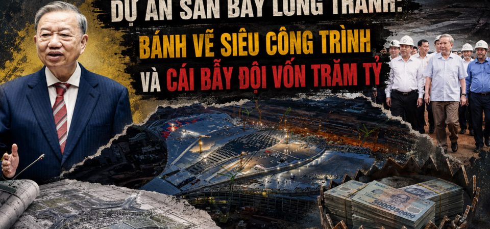Dự án Sân bay Long Thành: Bánh vẽ siêu công trình và cái bẫy đội vốn trăm tỷ