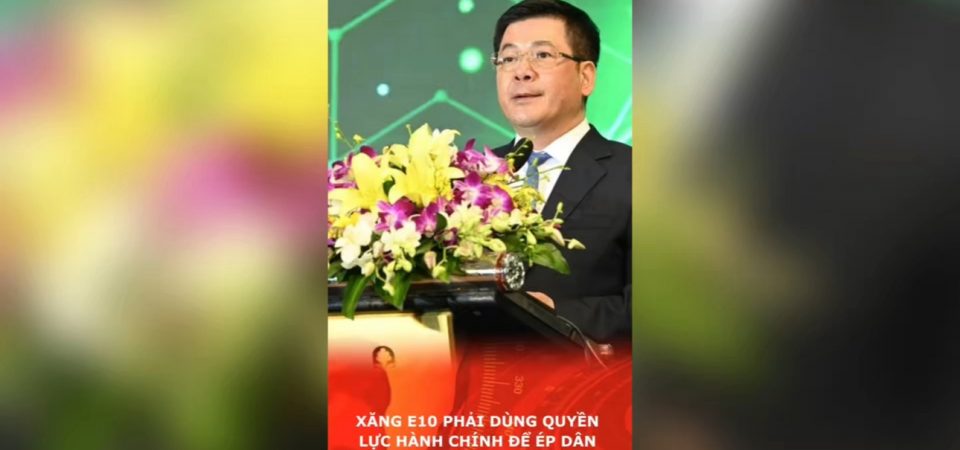 Xăng E10 phải dùng quyền lực hành chính để ép dân tiêu thụ