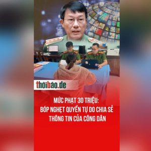 Mức phạt 30 triệu: Bóp nghẹt quyền tự do chia sẻ thông tin của công dân