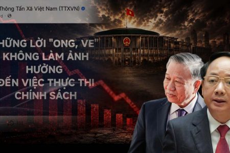 Thông tấn xã Việt Nam gọi người dân là “ong ve” theo ngôn từ trịch thượng của Tô Lâm?