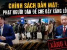 Chính sách dằn mặt: Phạt người dân để che đậy xăng lỗi