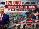 Hơn 129.000 doanh nghiệp tháo chạy khỏi thị trường vì rào cản hành chính