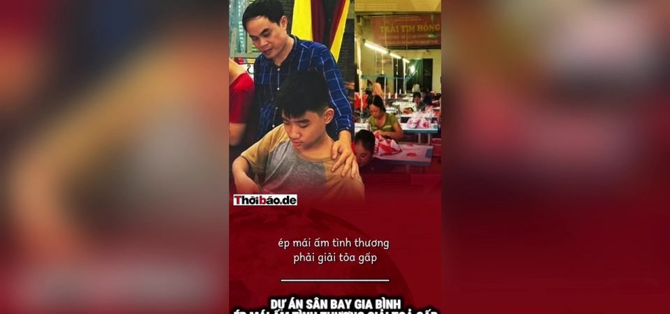 Dự án Sân bay Gia Bình ép mái ấm tình thương phải giải tỏa gấp