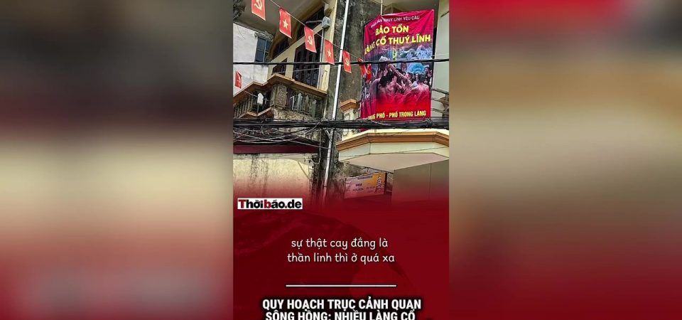 Quy hoạch trục cảnh quan sông Hồng: Nhiều làng cổ đứng trước nguy cơ bị giải tỏa