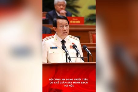 Bộ Công an đang triệt tiêu cơ chế giám sát minh bạch