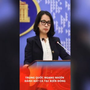 Trung Quốc ngang nhiên đánh bắt cá tại Biển Đông