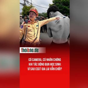 Có camera, có nhân chứng khi tác động bạn học sinh: Vì sao CSGT Gia Lai vẫn chối?