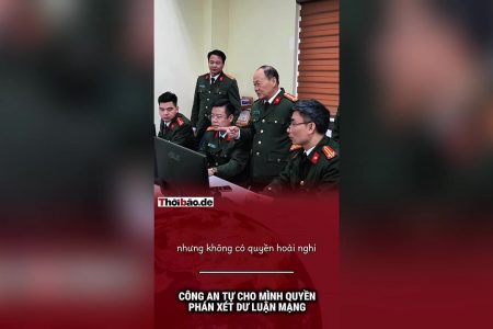 Công an tự cho mình quyền phán xét dư luận mạng