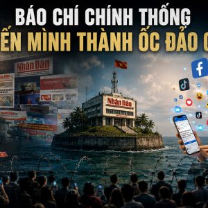 Báo chí chính thống tự biến mình thành ốc đảo cô độc