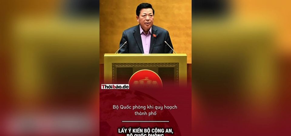 Lấy ý kiến Bộ Công an, Bộ Quốc phòng khi quy hoạch thành phố