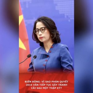 Biển Đông: Vì sao phán quyết 2016 vẫn tiếp tục gây tranh cãi sau một thập kỷ?