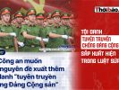 Tội danh tuyên truyền chống Đảng Cộng sản sắp xuất hiện trong luật sửa đổi