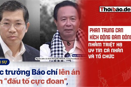 Phan Trung Can: Kích động đám đông nhằm triệt hạ uy tín cá nhân và tổ chức