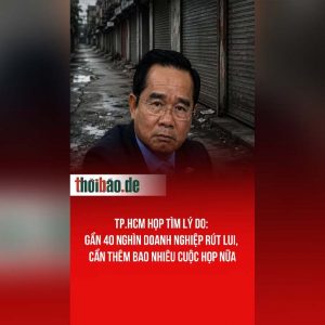 TP.HCM họp tìm lý do: Gần 40 nghìn doanh nghiệp rút lui, cần thêm bao nhiêu cuộc họp nữa