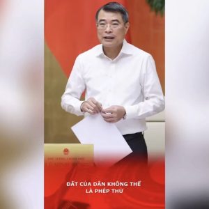 Đất của dân không thể là phép thử