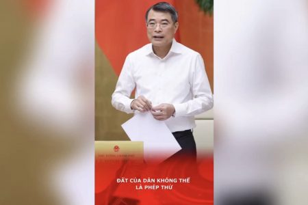 Đất của dân không thể là phép thử