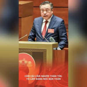 Cấm cài cắm người thân tín: Tô Lâm đang nói bản thân