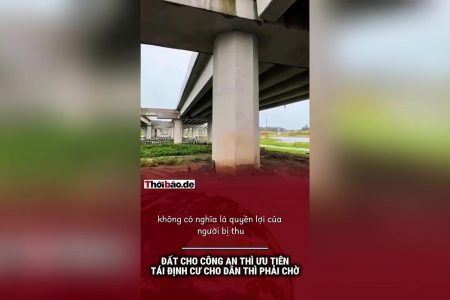 Đất cho Công An thì ưu tiên, tái định cư cho dân thì phải chờ