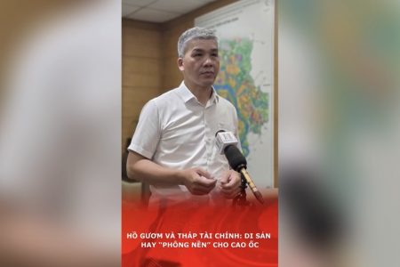 Hồ Gươm và Tháp tài chính: Di sản hay “phông nền” cho cao ốc