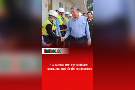 “Làm giàu chính đáng” được khuyến khích: Cánh cửa kinh doanh của đảng viên rộng mở hơn