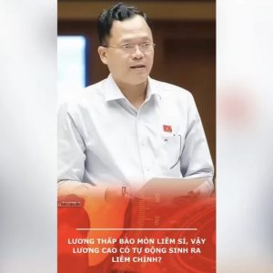 Lương thấp bào mòn liêm sỉ, vậy lương cao có tự động sinh ra liêm chính? 