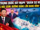 Trung Quốc đẩy mạnh “quân sự hóa” ở Đá Hải Sâm: đường băng lớn đang hình thành