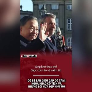 Cô bé bán diêm gặp cô Tấm: Ngoại giao cổ tích và những lời hứa đẹp như mơ